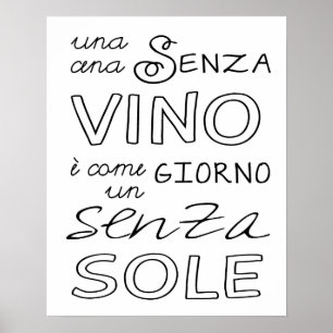 Pôster Uma Refeição Sem Vinho...