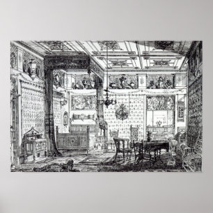 Pôster Uma sala da cama