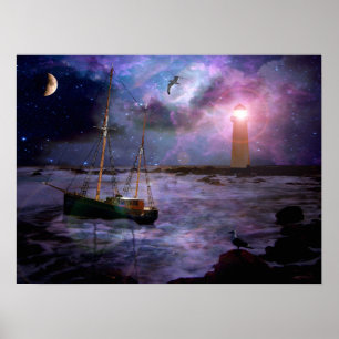 Pôster Uma Sala de Pescadores