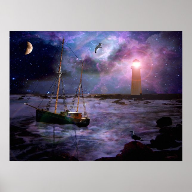 Pôster Uma Sala de Pescadores (Frente)