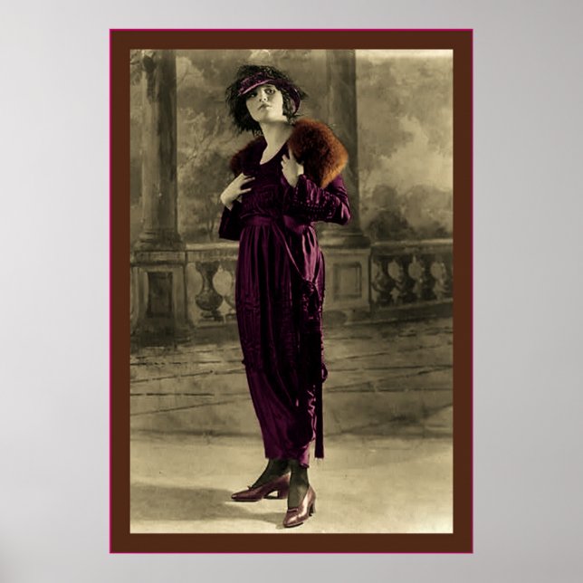 Pôster Uma Senhora Foxy (Frente)