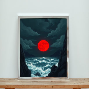 Poster Uma Sinfonia Lua do Poder Bruto da Natureza