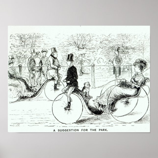 Pôster Uma sugestão para o Parque', 1879 (Frente)