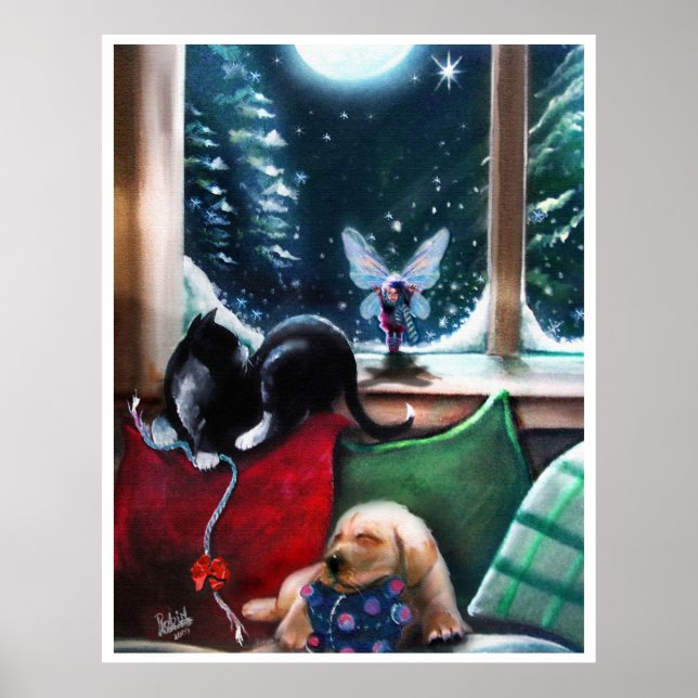 Poster Uma terra de inverno, fada (Frente)