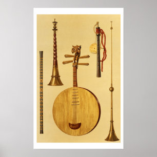 Poster Uma tontura, uma sona, uma yueqin, chinesa, um jap