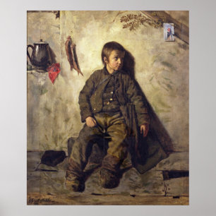 Poster Uma varredura de chaminé de Sabóia, 1832