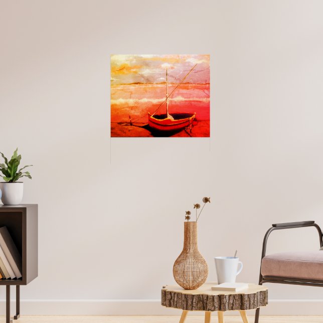 Poster Uma Vez Em Um Sonho Fugir (Sala de Estar 3)