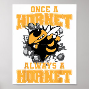Poster Uma Vez Um Hornet Sempre Um Hornet Ck Espírito De