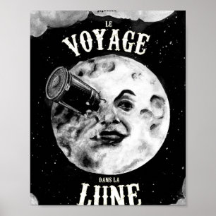 Poster Uma viagem à Lua (Le Voyage Dans La Lune)