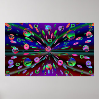 Pôster Uma viagem através de um vórtice