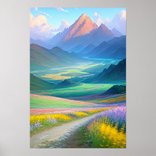 Poster Uma Viagem Através do Esplendor da Natureza