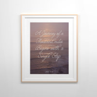 Uma viagem de mil milhas Lao Tzu