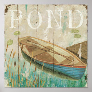 Poster Uma Vintage Pond