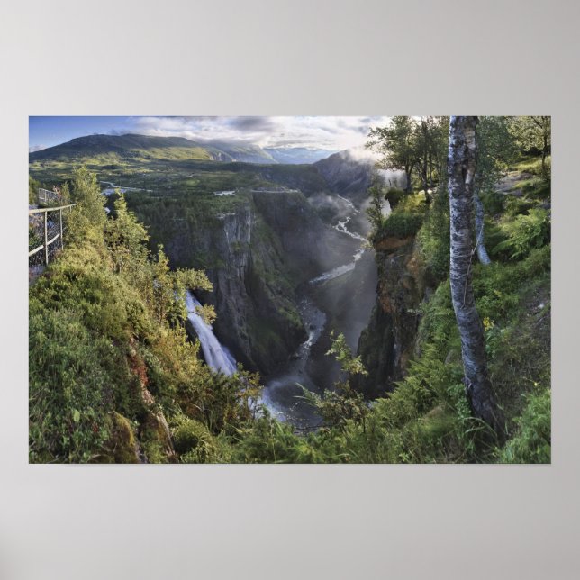 Pôster Uma visão à noite - Hordaland, Noruega (Frente)