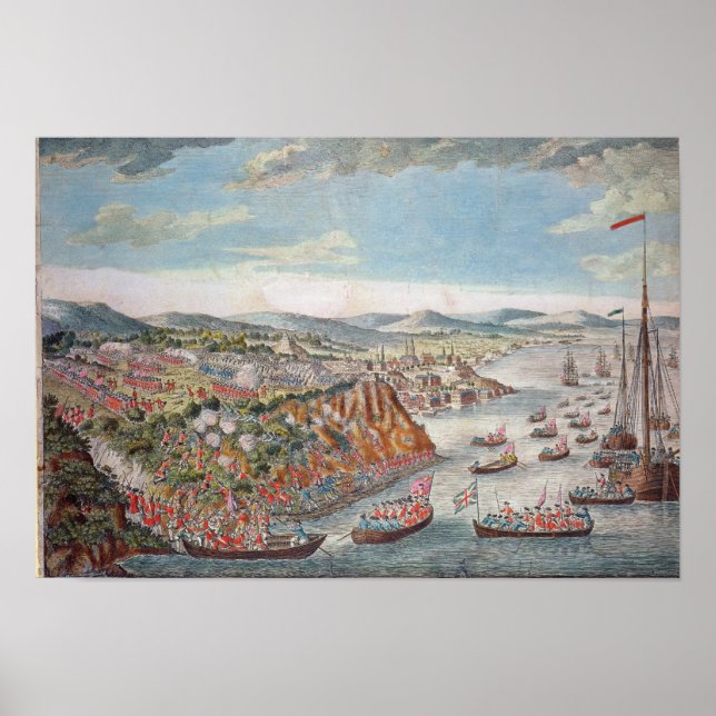 Pôster Uma visão da tomada do Quebec (Frente)