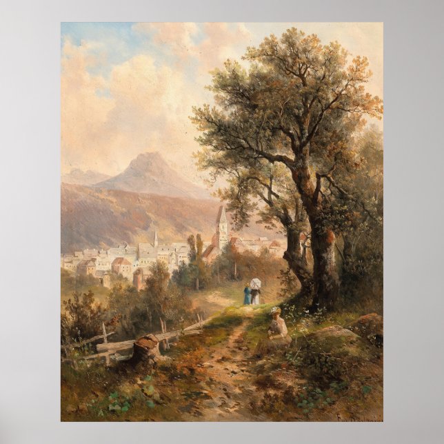 Poster Uma visão de Aussee Mau - Emil Barbarini (Frente)