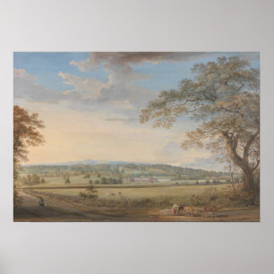 Poster Uma visão de Vinters em Boxley, Kent