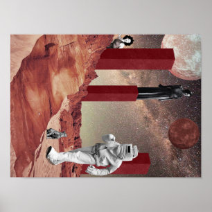 Poster Uma visita a Marte