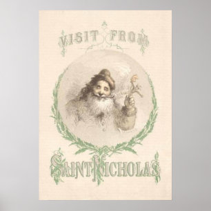 Poster Uma visita do santo Nicholas