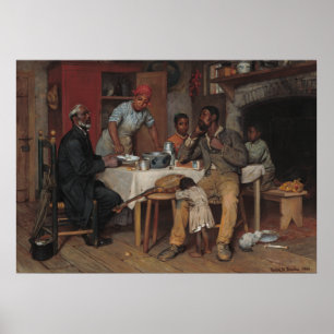 Pôster Uma visita pastoral por Richard Norris Brooke