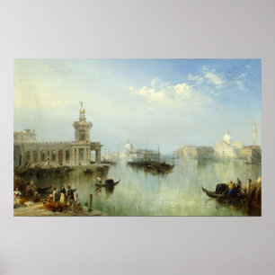 Pôster Uma vista de Veneza
