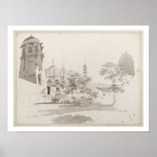 Poster Uma vista do Cuttera construída por Jaffier Cawn