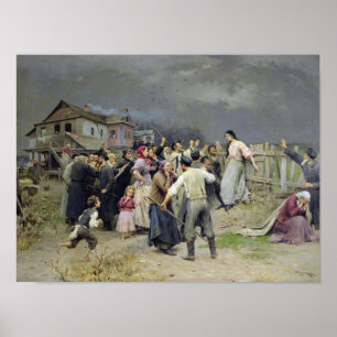 Pôster Uma vítima do fanatismo, 1899