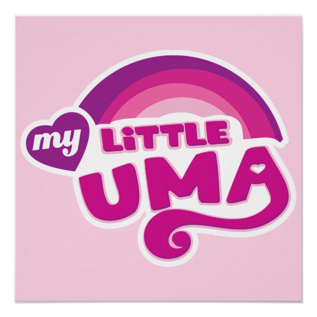 Pôster UmaMusume: Minha Pequena Uma (Frente)