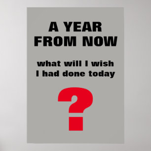 Poster Umas citações inspiradas inspiradores do ano a