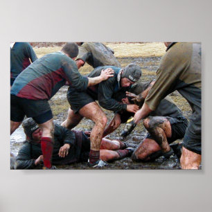 Pôster Umass Lowell Rugby Ruck