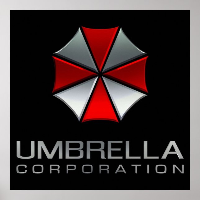 Poster Umbrella Corp - Grau executivo (Frente)