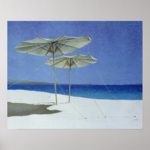 Pôster Umbrellas Greece 1995