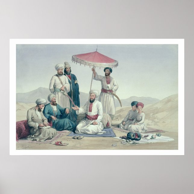 Pôster Umeer Dost Mohammed Khan, de 'Characters and Cos (Frente)