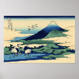 Poster Umegawa na província de Sagami