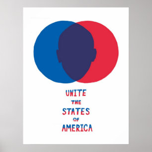 Pôster Una os estados de América