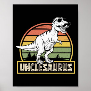 Poster Unclesaurus T Rex Dinossauro Tio Saurus Correspond