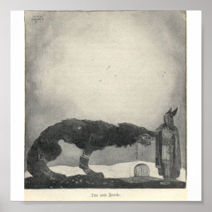 Poster Und Fenrir de Tyr