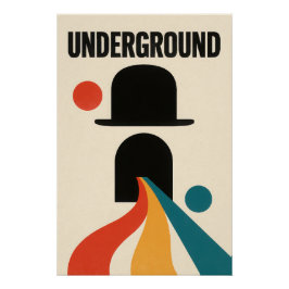 Pôster Underground Hat - Poster