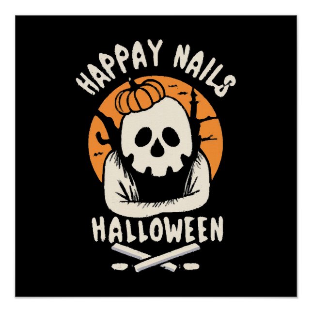 Pôster Unhas de Halloween Bootiful  (Frente)