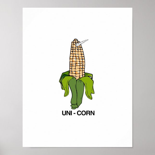 POSTER UNI CORN EAR DE MILHO (Frente)