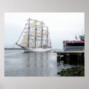 Poster União de Navios Altos
