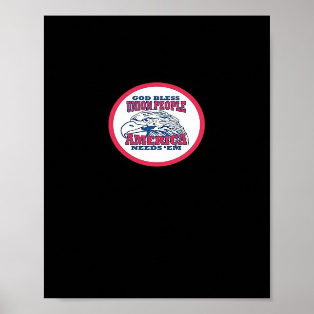 Poster União Forte Meme Engraçado Clássico (Frente)