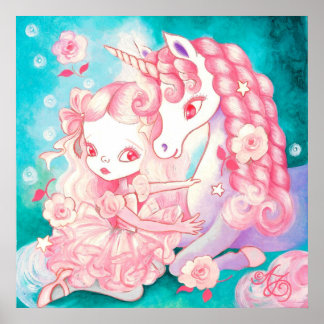 Pôster Unicorn Delight
