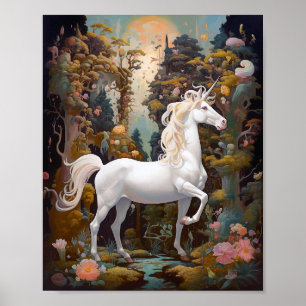 Poster Unicorn Fantasy Art