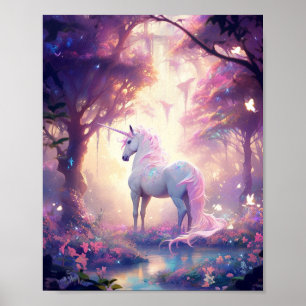 Poster Unicorn Fantasy Art