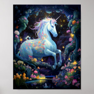 Poster Unicorn Fantasy Art
