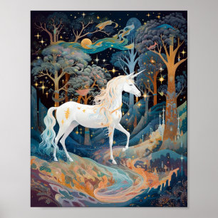 Poster Unicorn Fantasy Art