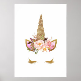 Poster Unicorn Magical Nursery Wall Art