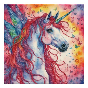 Pôster Unicorn Pegasus