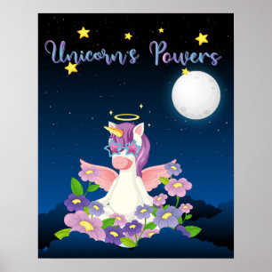 Poster Unicorn Powers